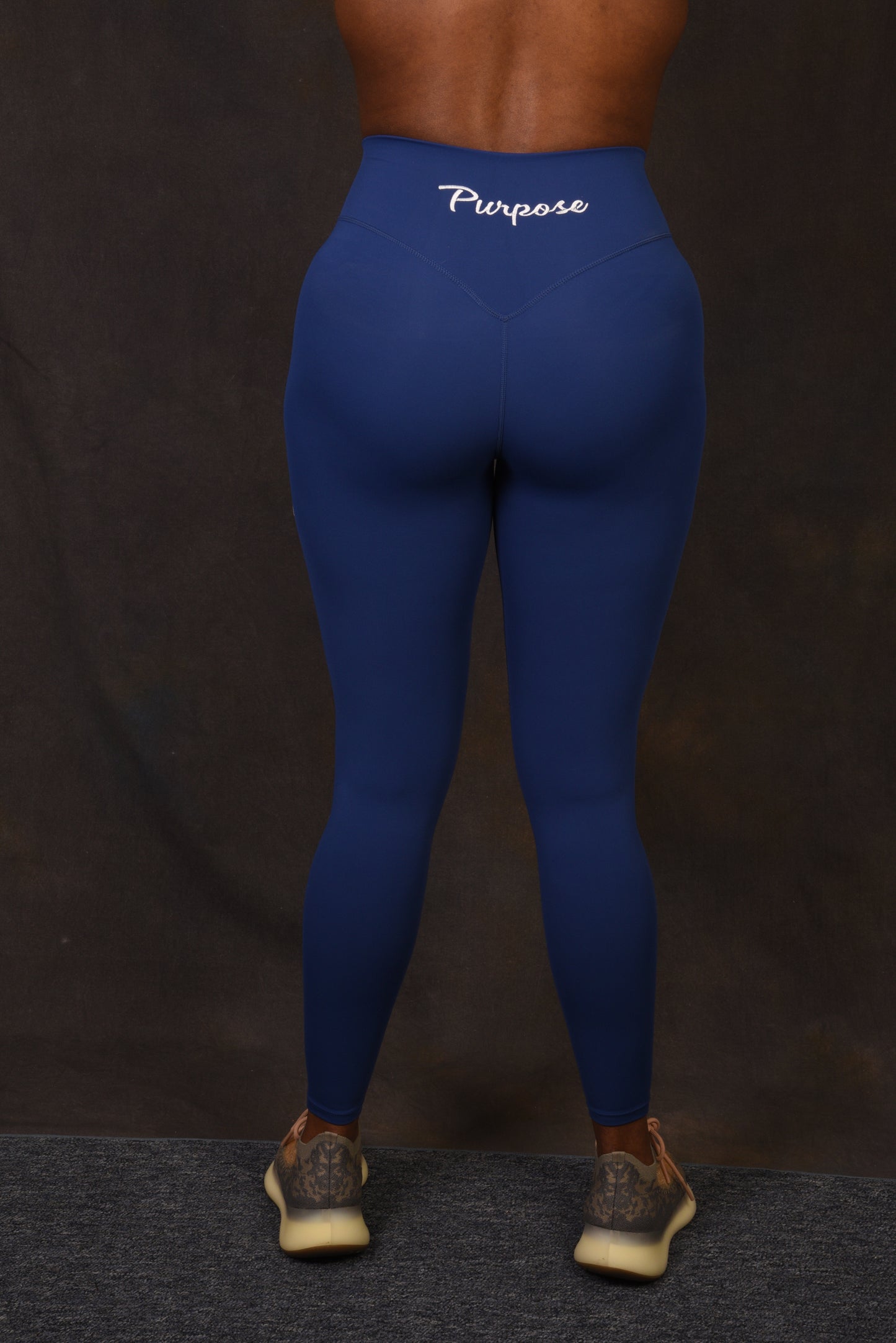 Royal Blue Full Length Activewear Leggings